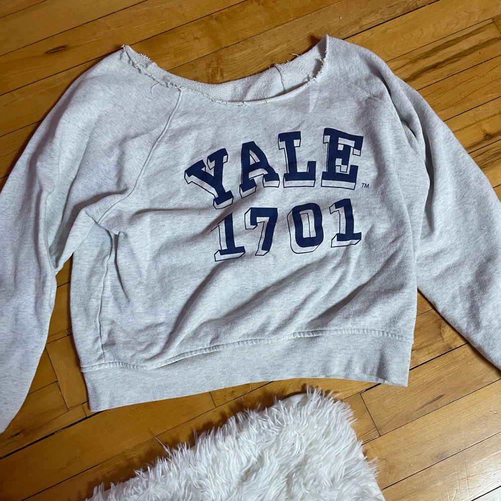 Off-the-Shoulder Gray Women's Sweater